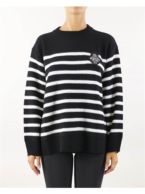 Wool striped sweater Ermanno by Ermanno Scervino ERMANNO BY ERMANNO SCERVINO | Sweater | D45EM030CBE85MF062